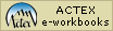 Login to ACTEX e-workbooks