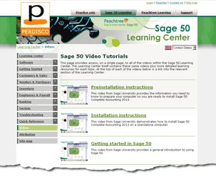 Learning Center screenshot