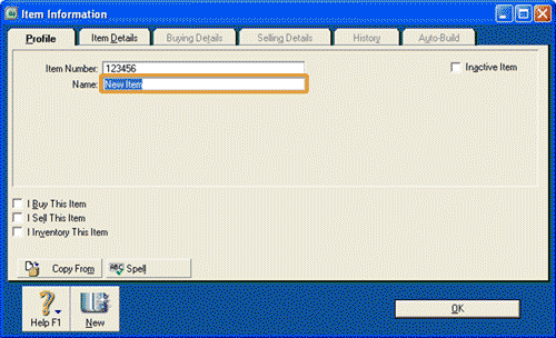 Image of a window with hidden fields displayed