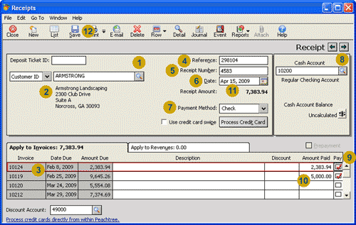Collect accounts receivable