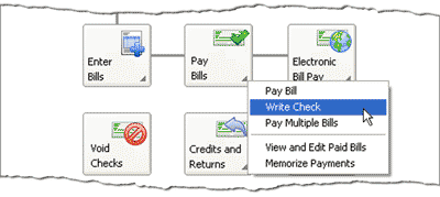 Select write check