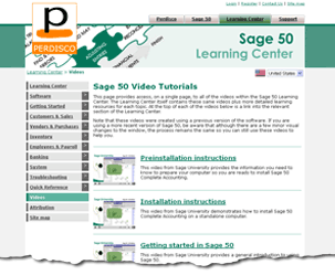 Learning Center screenshot