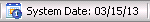 System date icon