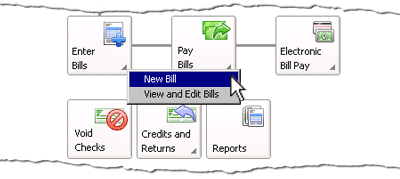 Select new bill
